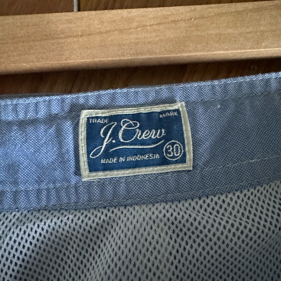 J. Crew Men’s Tab Swim Short. Size 30. Light Blue - Picture 4 of 6